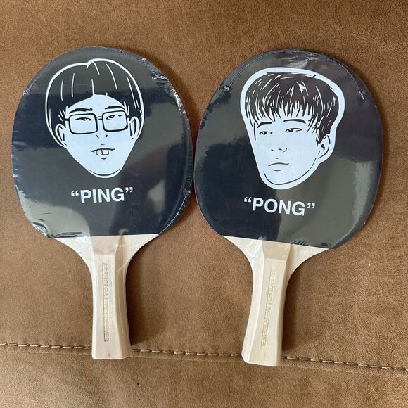 Set of 2 Assholess Live Forever Ping Pong Table Tennis Paddles Sealed Brand New - Picture 3 of 6